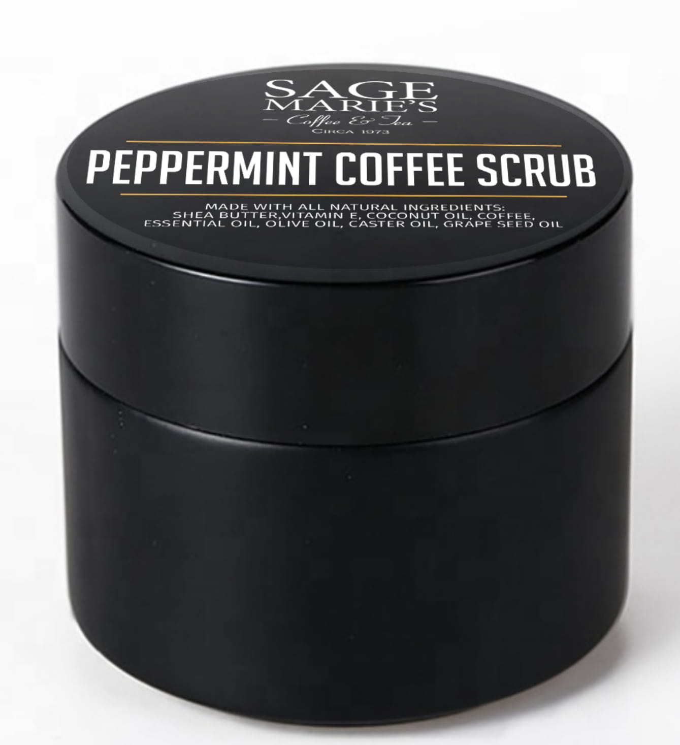 Peppermint Coffee Scrub - Sage Marie's Coffee & Tea