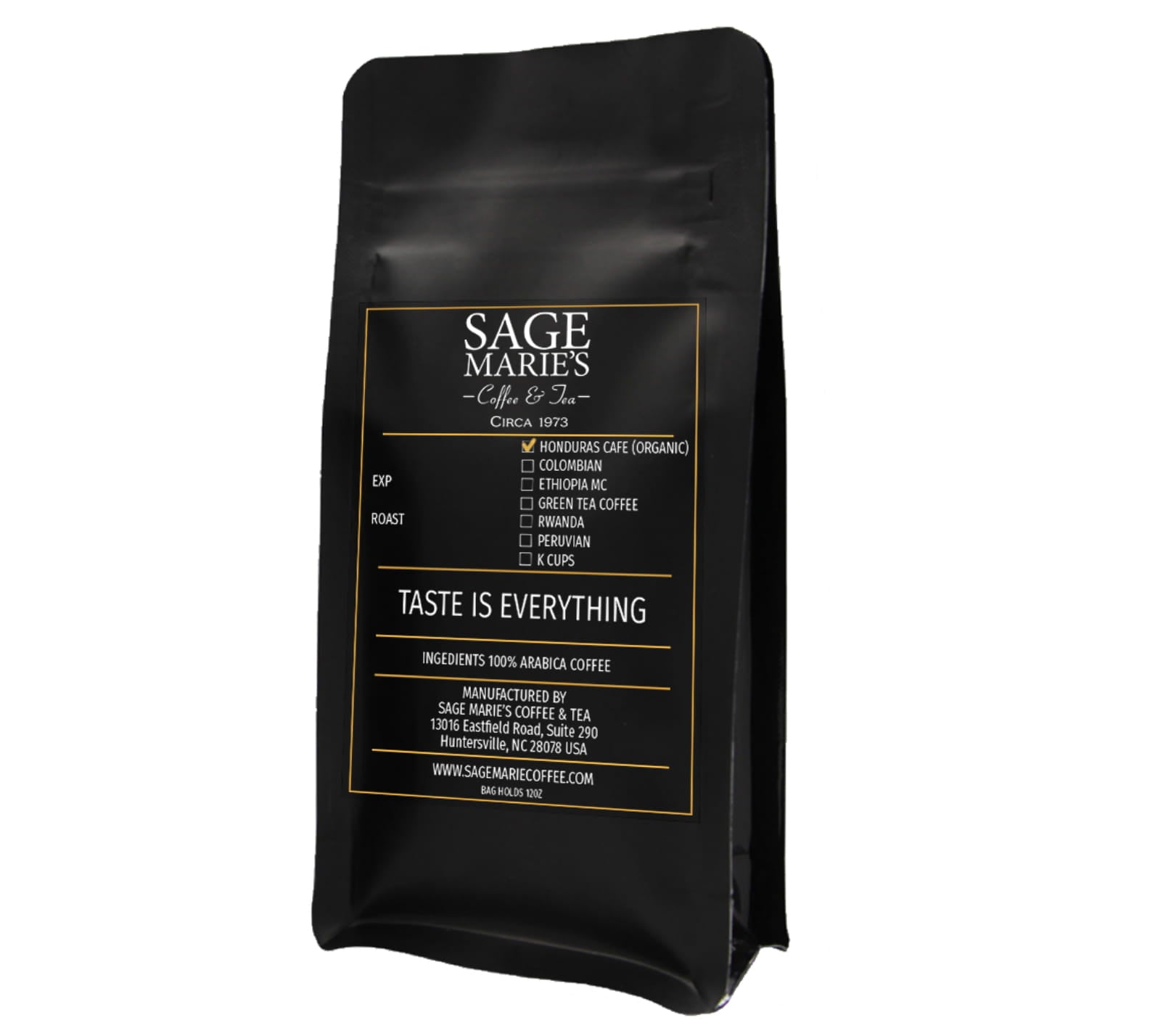 Honduras Cafe (Organic) - Sage Marie's Coffee & Tea